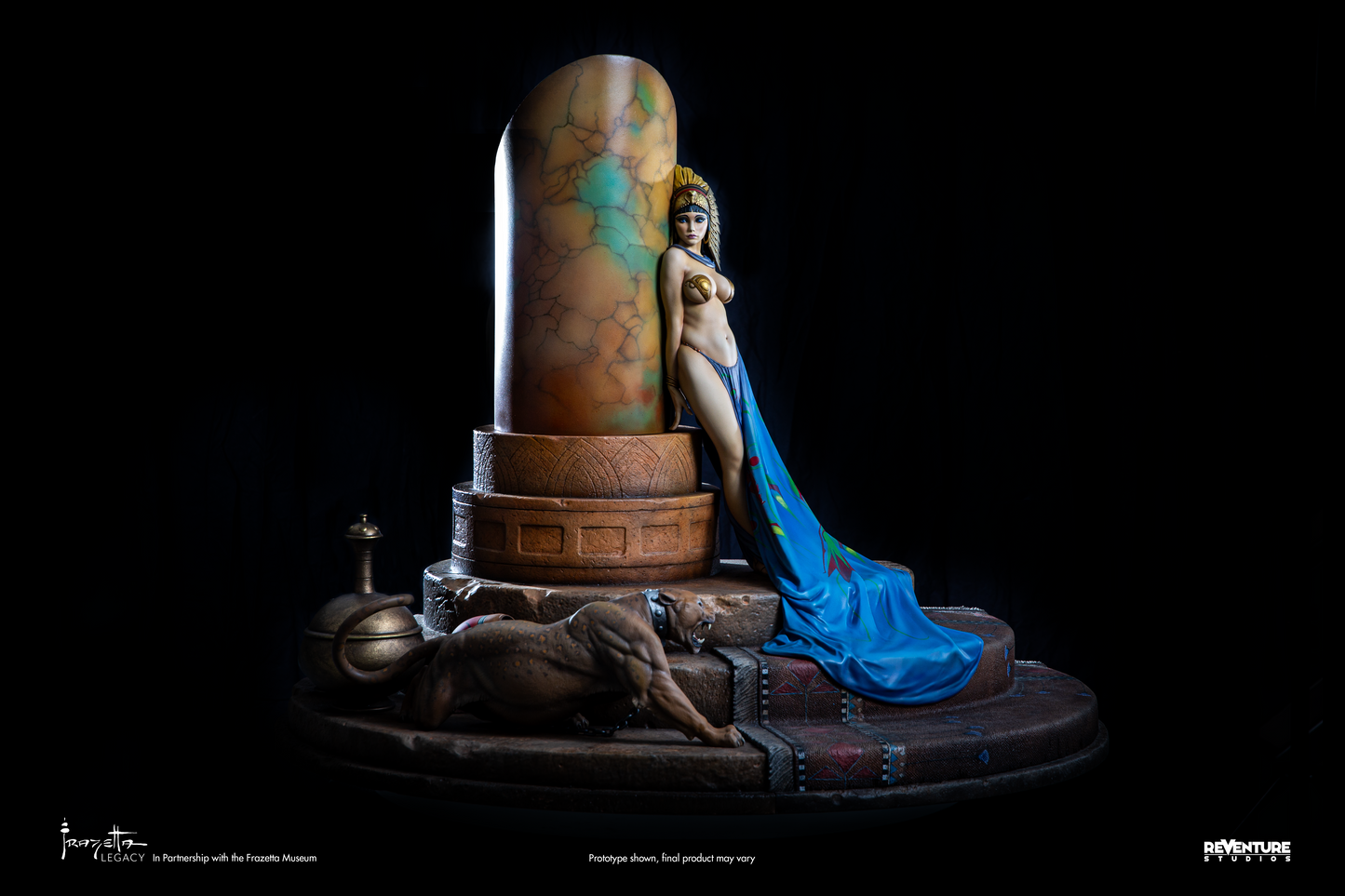 Egyptian Queen 1/4 Scale DELUXE Statue - Frazetta Legacy