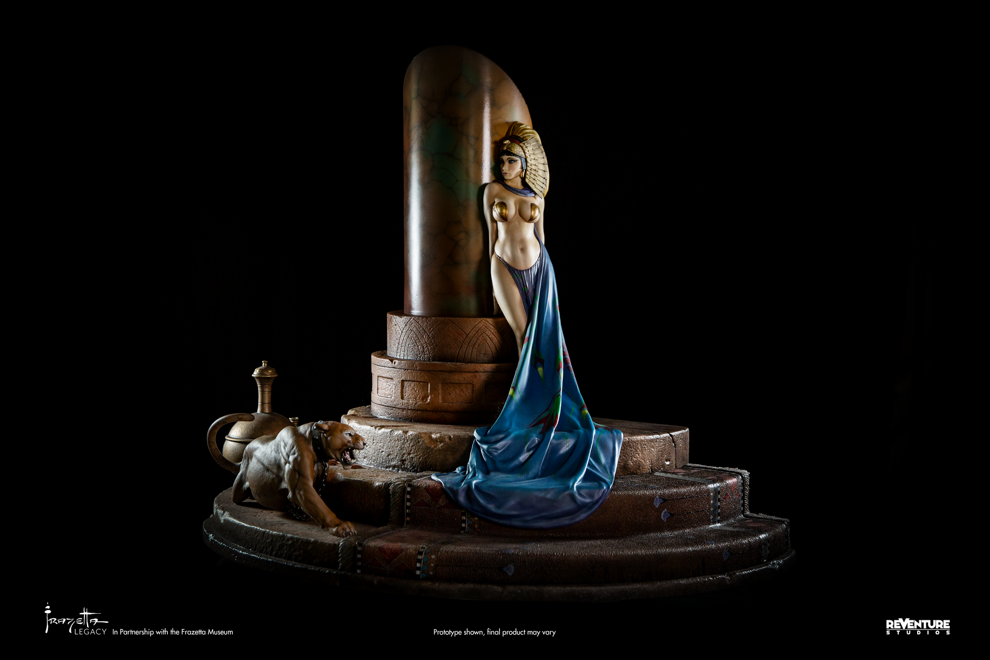 Egyptian Queen 1/4 Scale DELUXE Statue - Frazetta Legacy Egyptian Queen 1/4 Scale DELUXE Statue - Frazetta Legacy