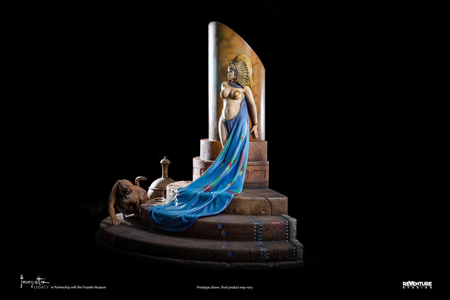 Egyptian Queen 1/4 Scale DELUXE Statue - Frazetta Legacy