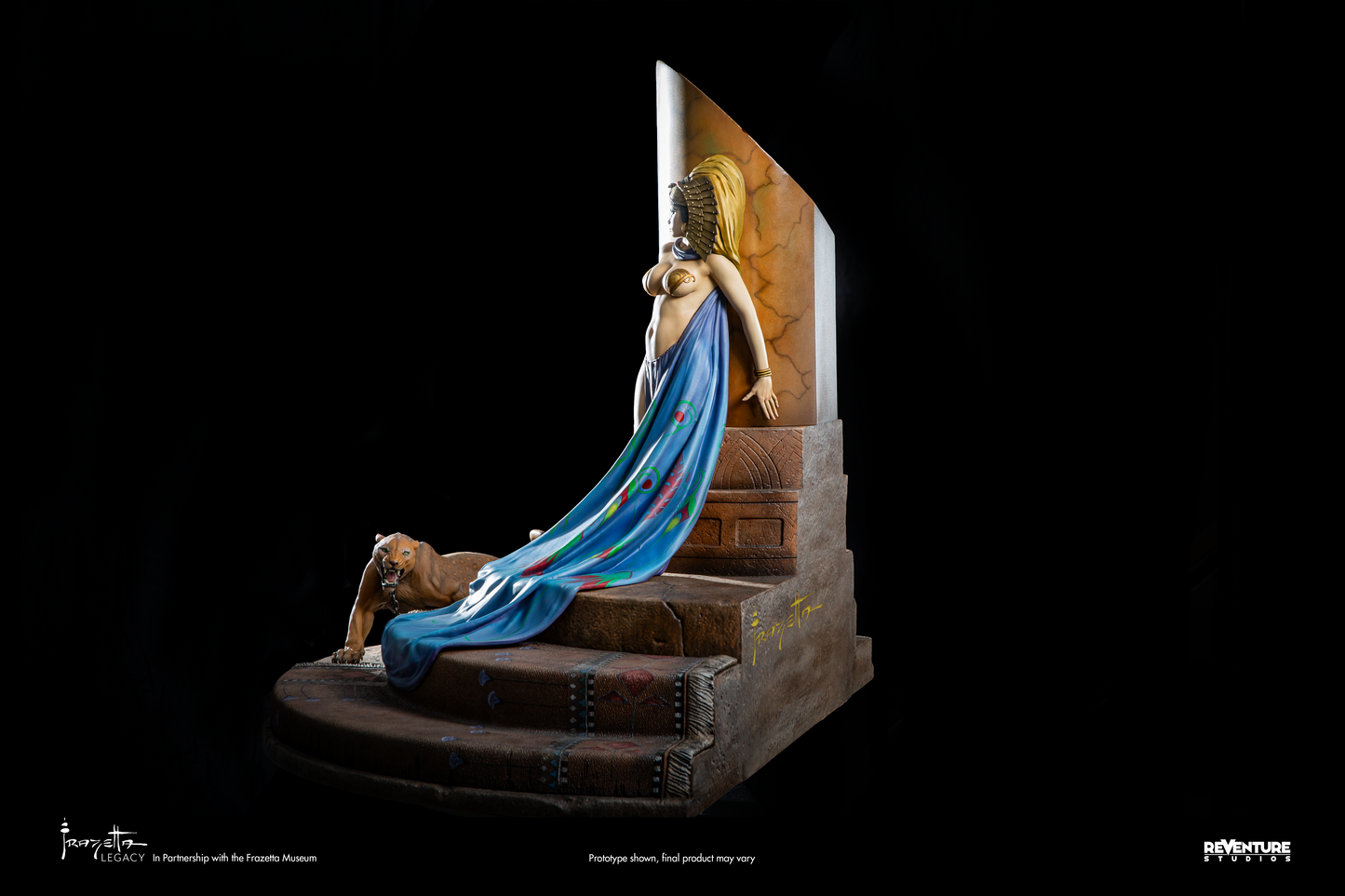 Egyptian Queen 1/4 Scale DELUXE Statue - Frazetta Legacy