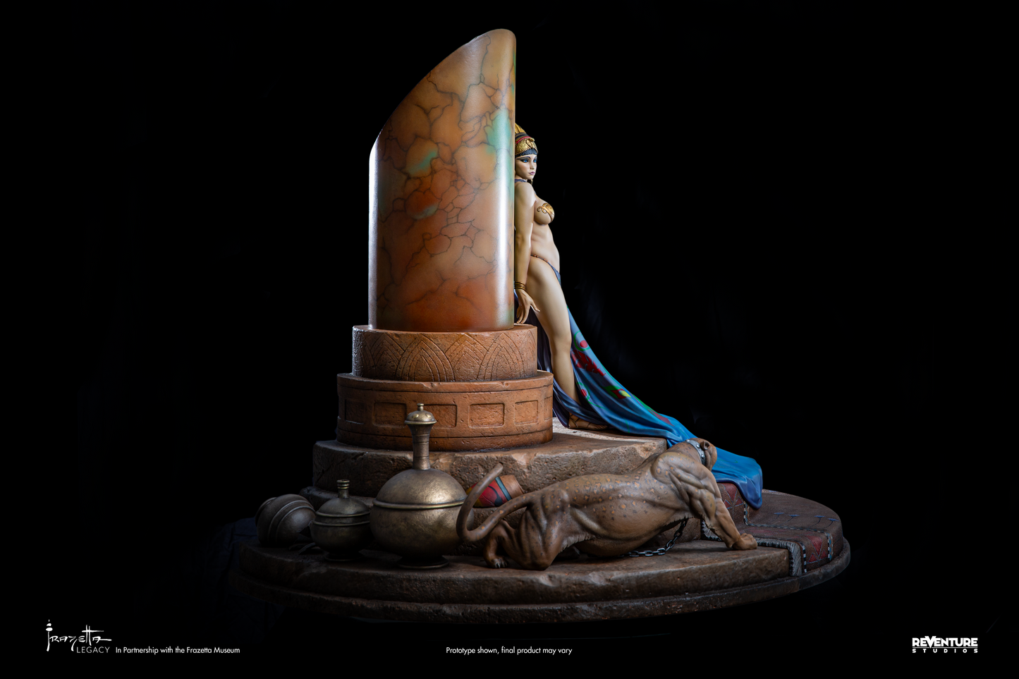 Egyptian Queen 1/4 Scale DELUXE Statue - Frazetta Legacy