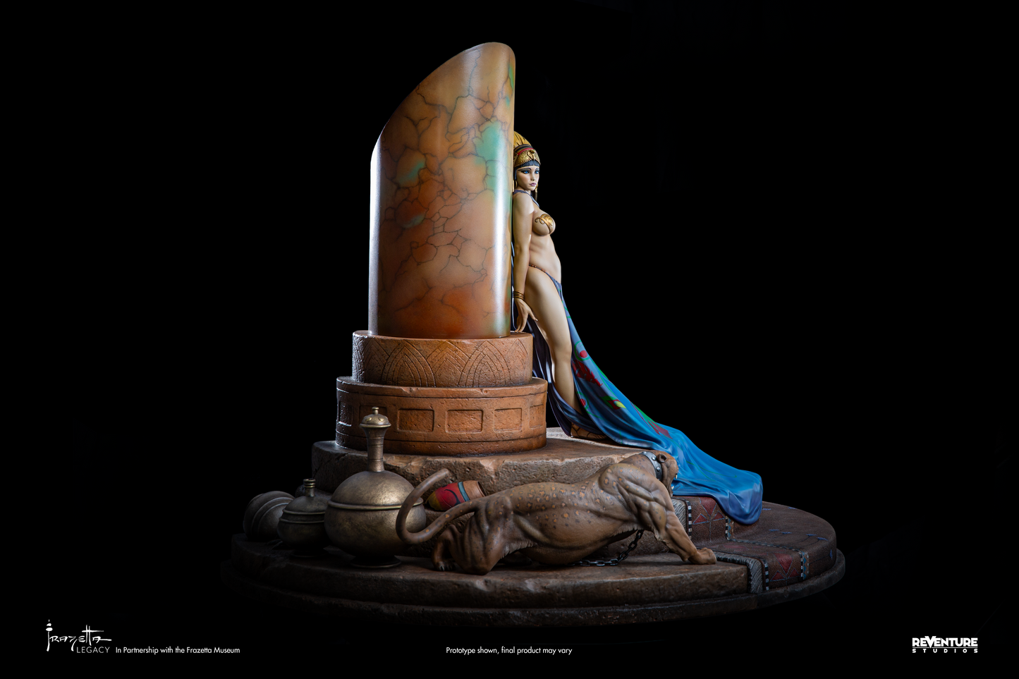 Egyptian Queen 1/4 Scale DELUXE Statue - Frazetta Legacy
