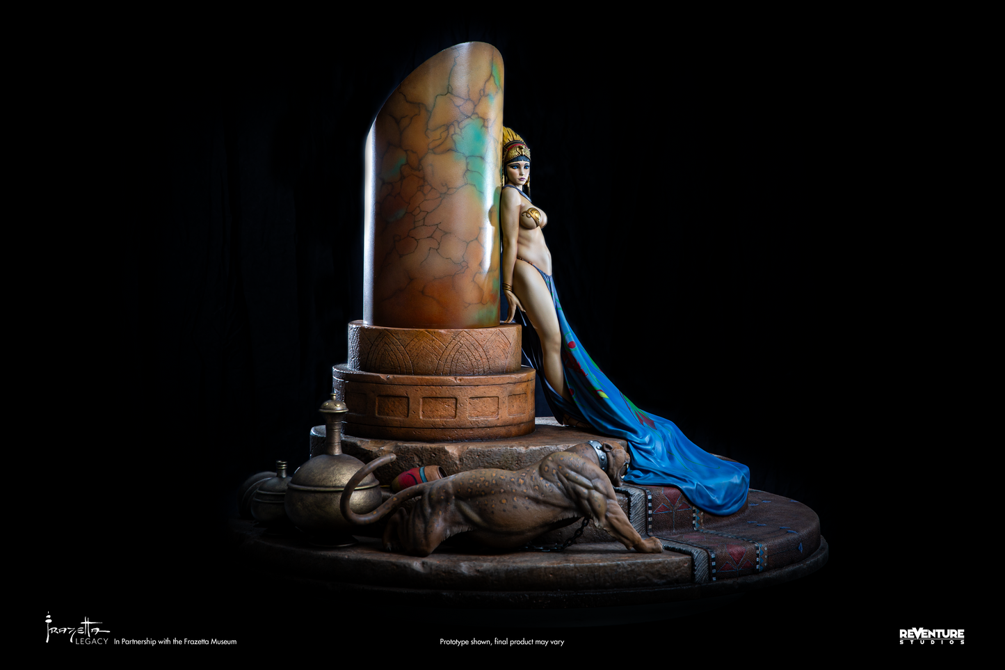 Egyptian Queen 1/4 Scale DELUXE Statue - Frazetta Legacy