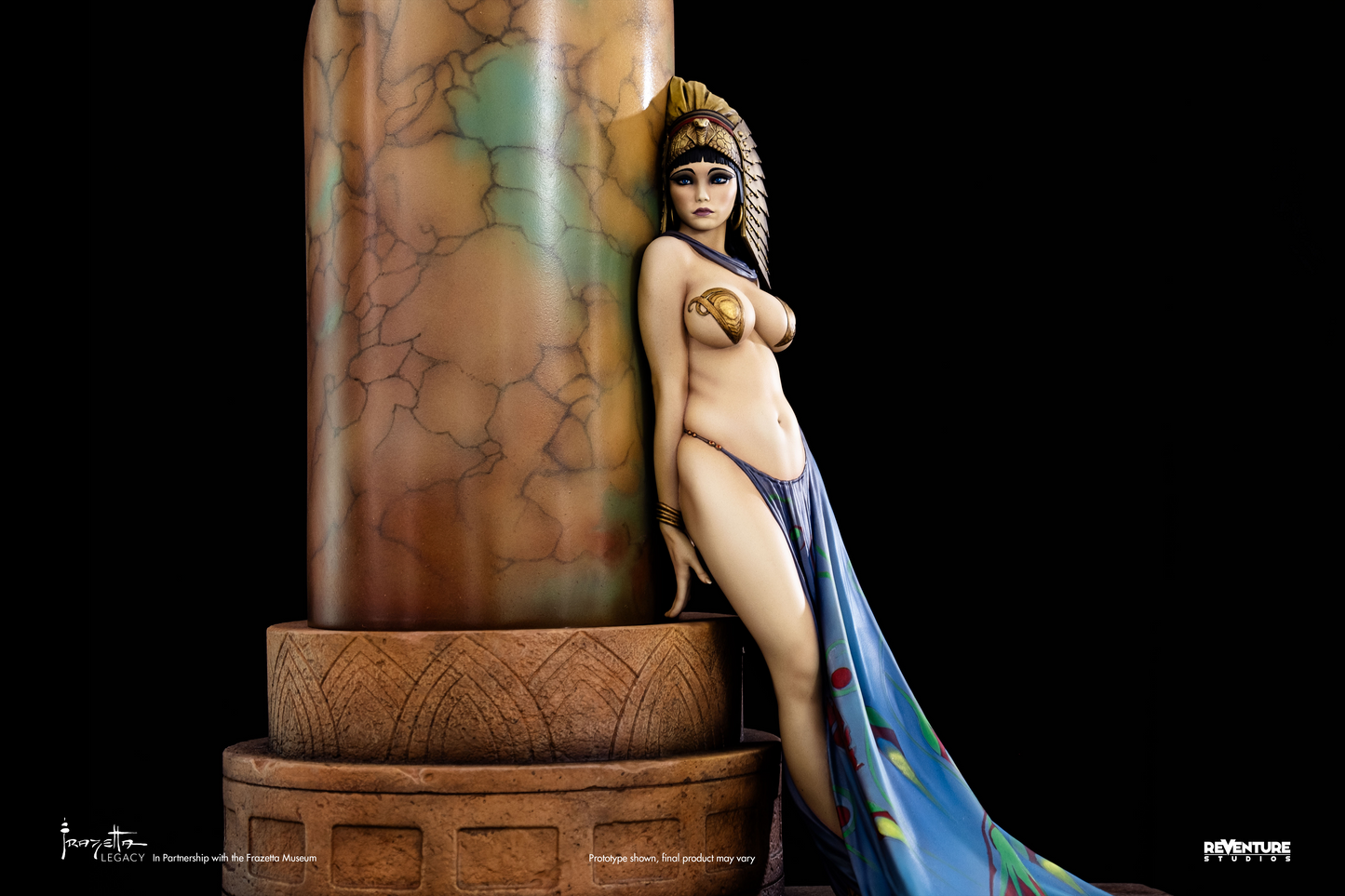 Egyptian Queen 1/4 Scale DELUXE Statue - Frazetta Legacy