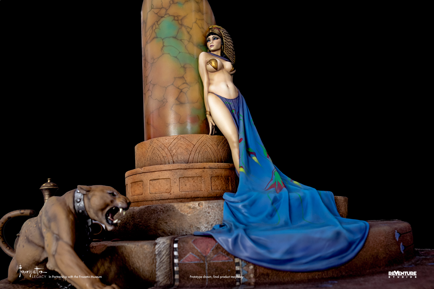 Egyptian Queen 1/4 Scale DELUXE Statue - Frazetta Legacy