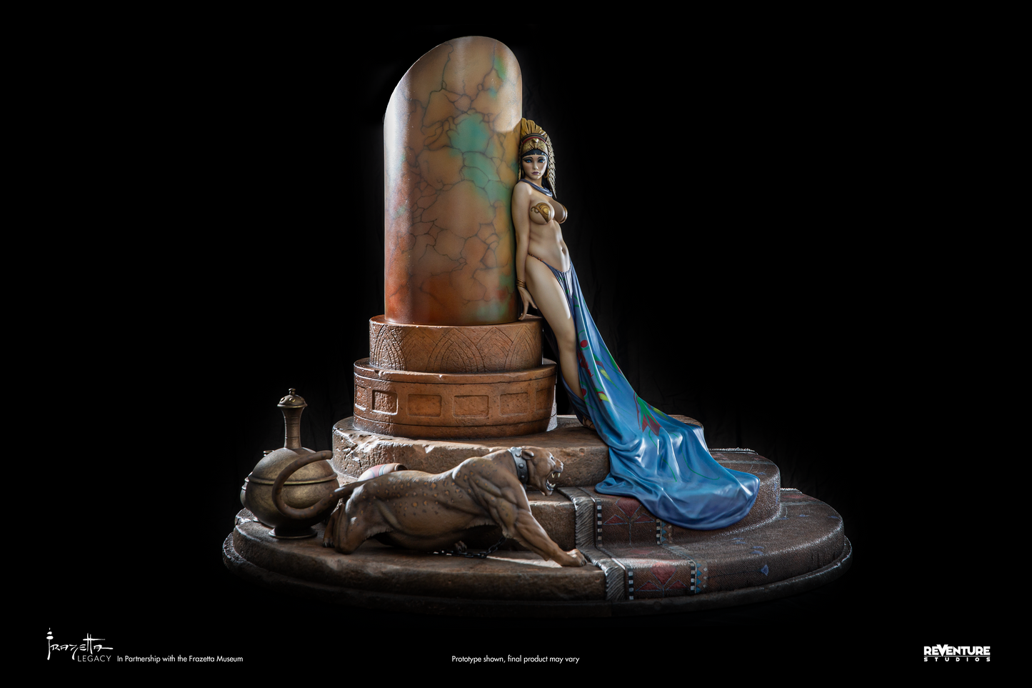 Egyptian Queen 1/4 Scale DELUXE Statue - Frazetta Legacy