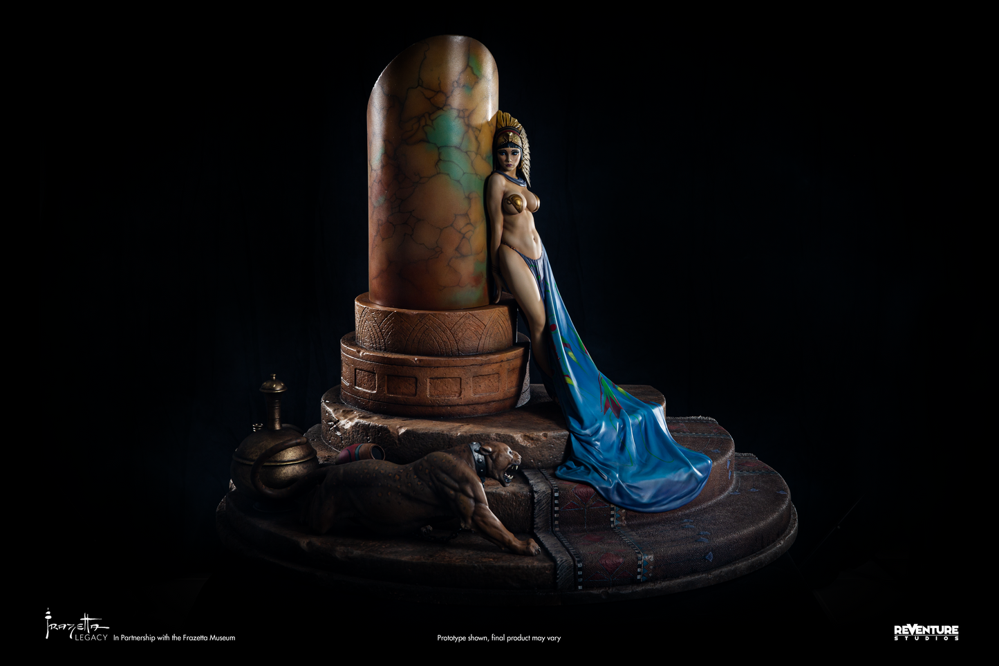 Egyptian Queen 1/4 Scale DELUXE Statue - Frazetta Legacy